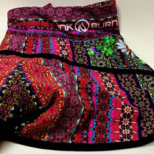 Ink n Burn women Boho Daisy running shorts